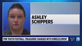 Former youth football treasurer charged with embezzlement