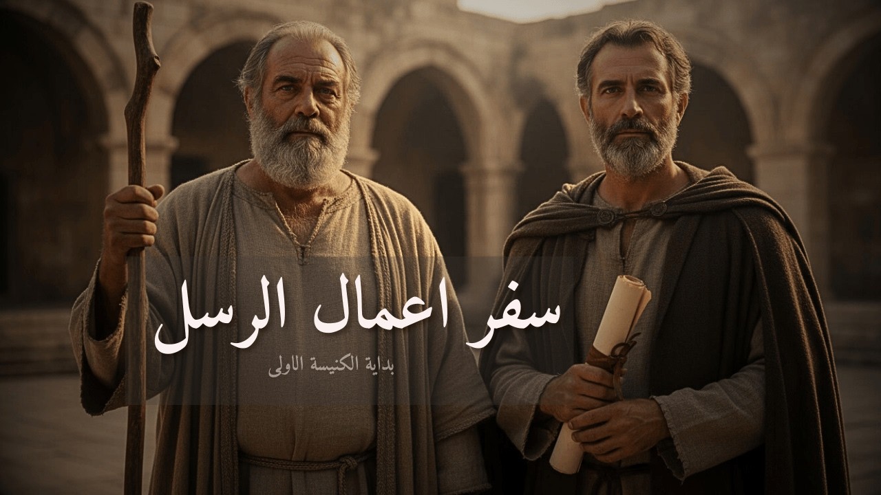 سفر اعمال الرسل كامل بصيغة ترنيمية | ملخص جميع الاصحاحات ١–٢٨