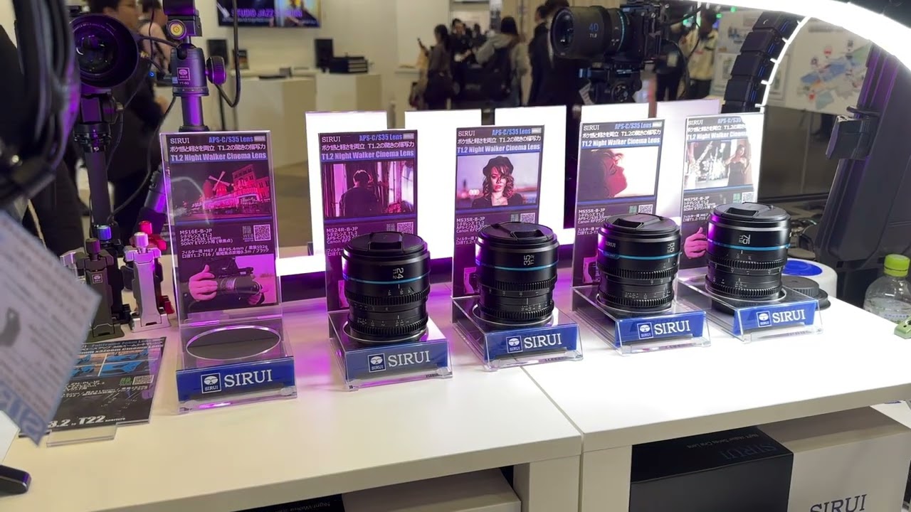 メーカーの人に聞きました。 SIRUIのレンズおすすめ使用法 | FX3と使