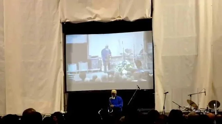 Pharoah Sanders at  Ornette Coleman's Funeral