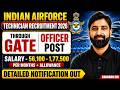 IAF Recruitment 2026 | Through GATE | Officer Post | IAF 2026 Vacancy | Detailed Notification Out