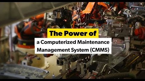 eWorkOrders: What is a CMMS?