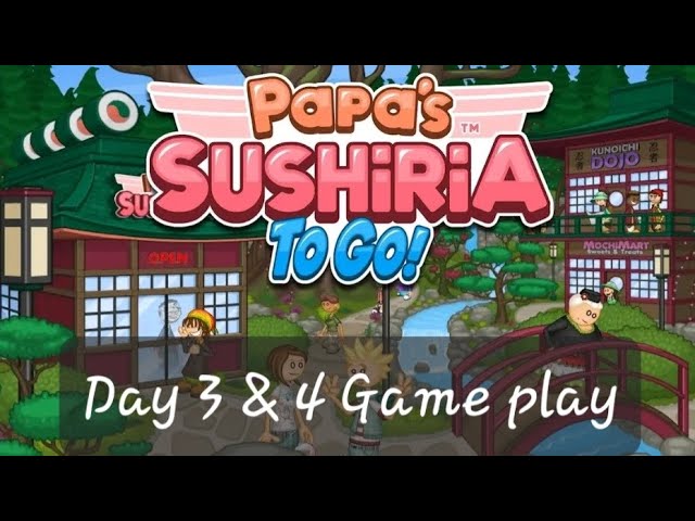 Papa's Sushiria - Skill games 