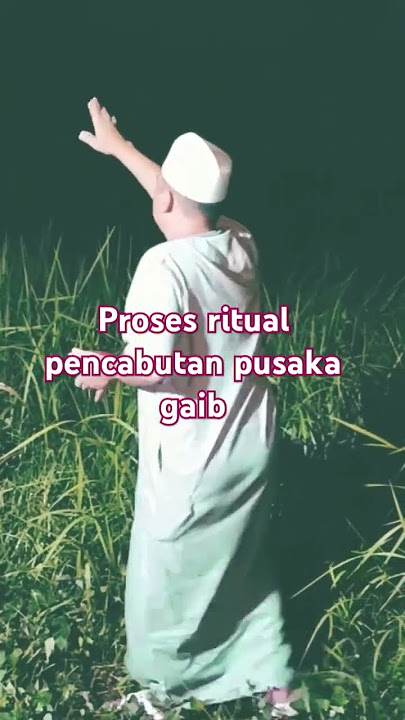 proses penarikan pusaka gaib #viral #misteri #gaib #pusakagaib