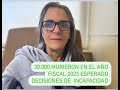 30000 murieron en el ao fiscal 2023 esperando decisiones de incapacidad del seguro social