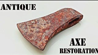 Rusty Axe Restoration Incredible Axe Finish