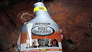 Rust Dissolver, Does It Work?? (Rustoleum Rust Dissolver)