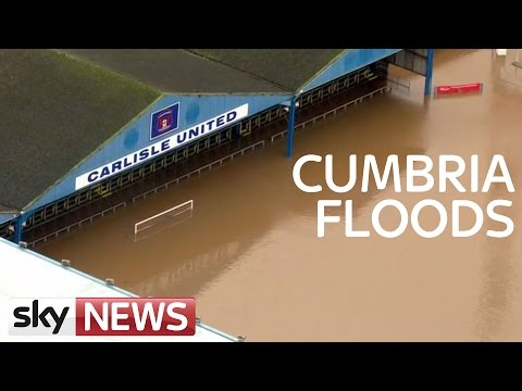 The Scale Of Flooding In Cumbria