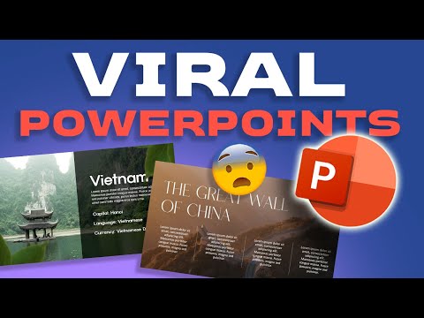 How I Created These VIRAL POWERPOINTS ???