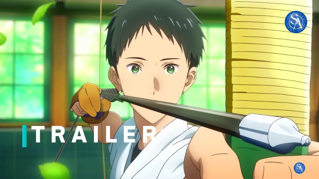 Tsurune – Anime da KyoAni sobre esporte ganha trailer e previsão