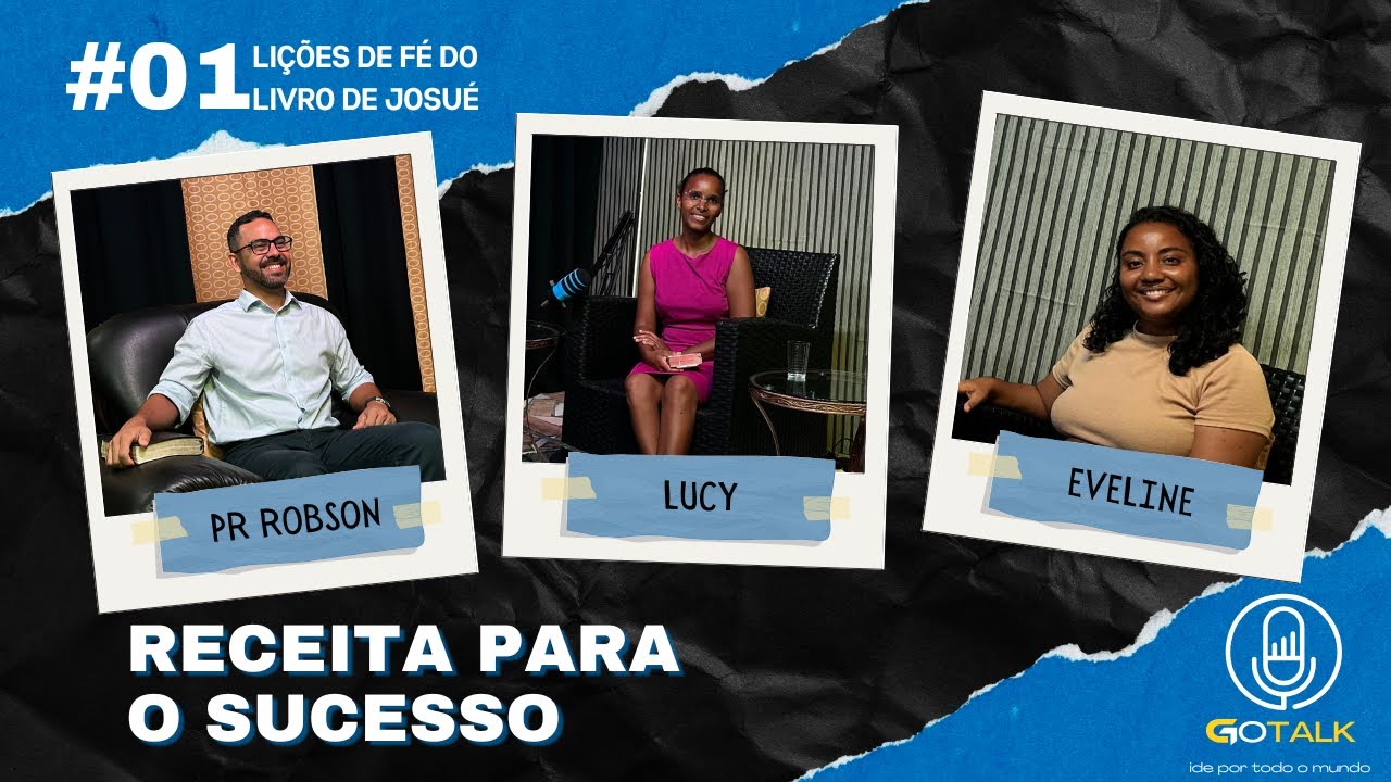 Receita para o Sucesso | Lições de Fé em Josué | Escola Sabatina 2025 – Episódio 1