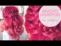 ПРИЧЕСКА НА ПЕРВОЕ СЕНТЯБРЯ ... Воздушные локоны на утюжек ★ BRAIDED HAIRSTYLES