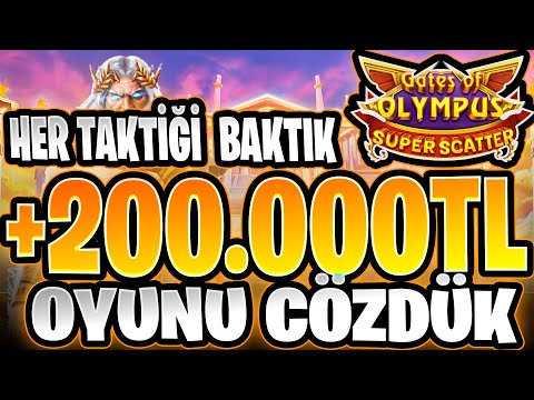 GATES OF OLYMPUS SUPER SCATTER ⚡1000 TÜRKÇE ⚡ HER TÜRLÜ TAKİPCİ TAKTİĞİNİ DENEDİK HANGİ SONUÇ WİN