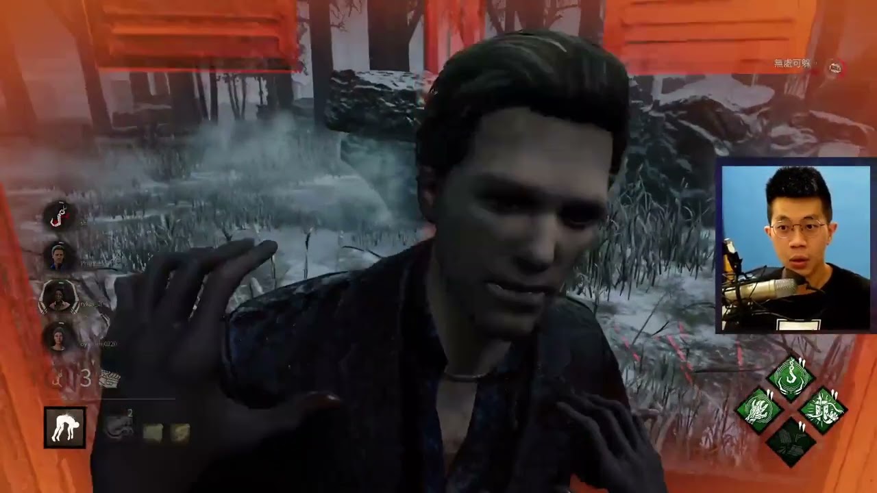 使用淤神在倖存者關櫃子的瞬間抓住對方！