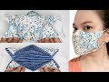 3D Face Mask NO Fog on Glasses | DIY Face Mask | Sewing Tutorial