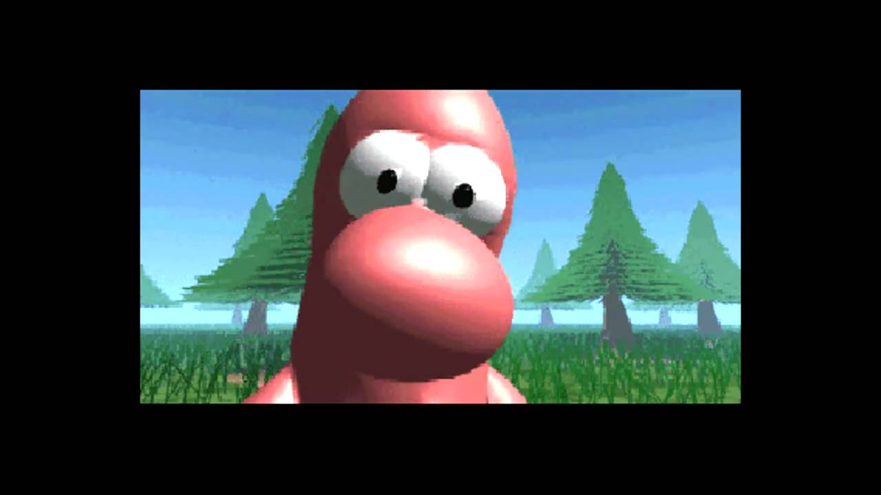 Worms PSX (PS1) - Intro + Cutscenes - YouTube