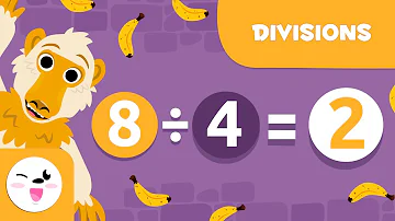 Divisions - Learn to Divide with our Monkey Friends