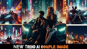 New Trending Couple Ai Photo Editing |Ai Photo Editing | 3D Couple Ai Photo Editing |ai art bing ai