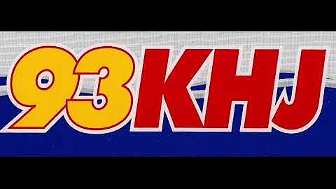 KHJ CarRadio93 Los Angeles - Peter Jonathan - Summer 1984