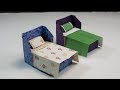 How To Make An Origami Bed | DIY Paper Crafts