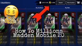 MADDEN MOBILE 20 COIN MAKING METHOD HOW TO MAKE MILLIONS‼️💰 screenshot 3