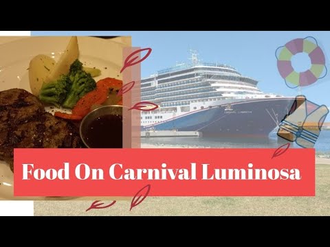 Menus & Food Carnival Luminosa Dec 2022 @julescruisecompanion Video Thumbnail