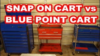 SNAP ON vs BLUE POINT TOOL ROLL CARTS KRSC326 review / mods