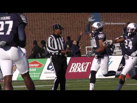 2015 ODU Football: Fellonte Misher Player of the Week vs UTEP