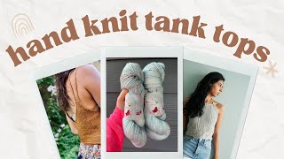 Knit Tank Top Talk