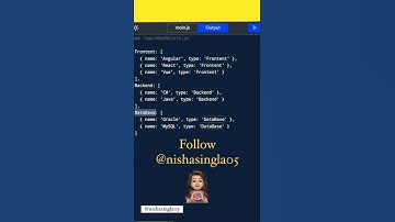 groupBy in javaScript @NishaSingla #shortsvideo #youtubeshorts