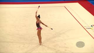 KRAMARENKO Lala (RUS) - 2019 Rhythmic Junior Worlds, Moscow (RUS) - Qualifications Clubs