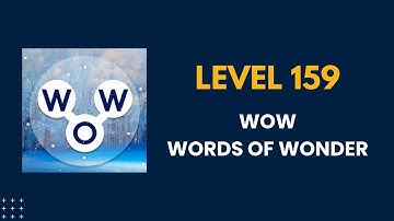 Wow words of wonders level 159