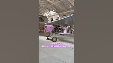 Fokker D.VII - German World War 1 Aircraft #pilot #fighter #plane #aviation #ww1 #plane #shorts
