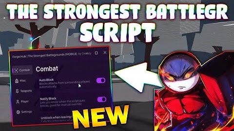 *NEW* The Strongest Battlegrounds Script (PASTEBIN 2025) (AUTO ATTACK , AUTO BLOCK , NO STUN )