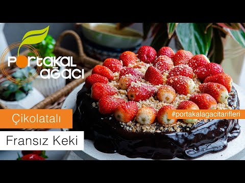 BOL SOSLU ISLAK KEK TARİFİ | Çikolatalı Fransız Keki🍓 | ❤️Bir Portakal Ağacı Efsanesi