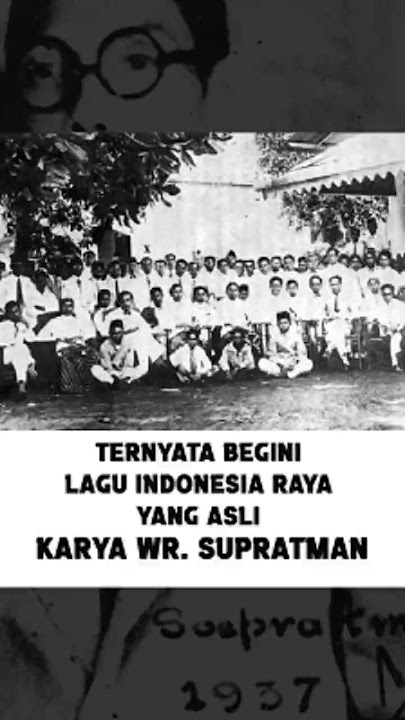BEGINI LAGU INDONESIA RAYA YANG ASLI #hutri80