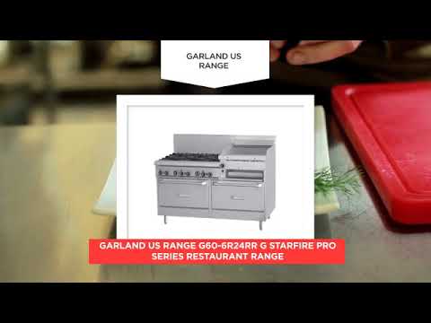 Garland US Range G60 6R24RR G Starfire Pro Series Restaurant Range