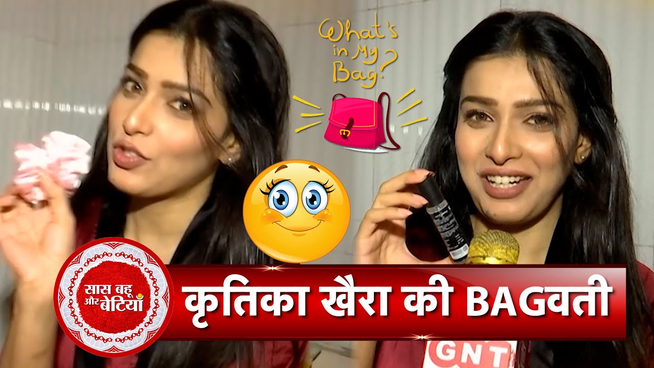 EXCLUSIVE: What’s In My Bag? With Bhagya Lakshmi's Anushka aka Krutika Khire  | SBB