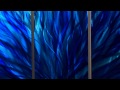 Blue Plumage　壁掛けメタルアート の動画、YouTube動画。