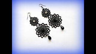 Ажурные серьги из бисера. How to make this stunning Earrings ! How To Make Earrings ! Earrings DIY