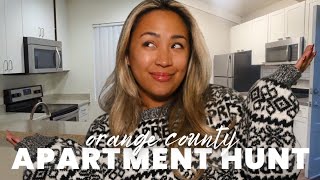 SURPRISE! I'M MOVING | Touring + Comparing Apartments in Orange County 2025