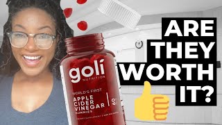 Goli Apple Cider Vinegar Gummies Review | Are They Worth It?