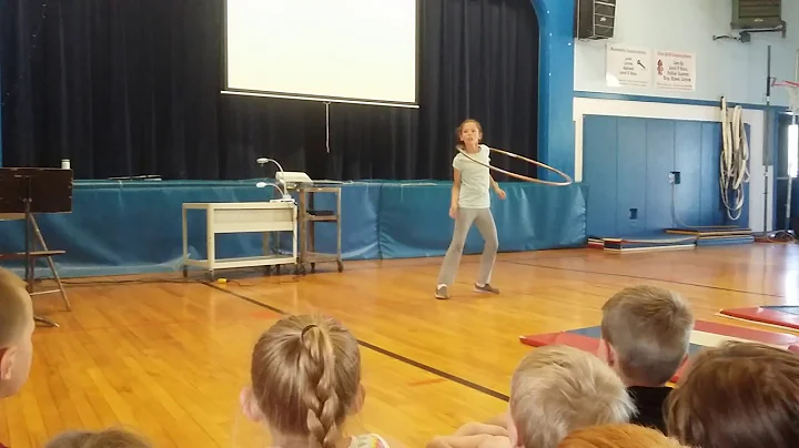 Lyndie's hula hoop dance