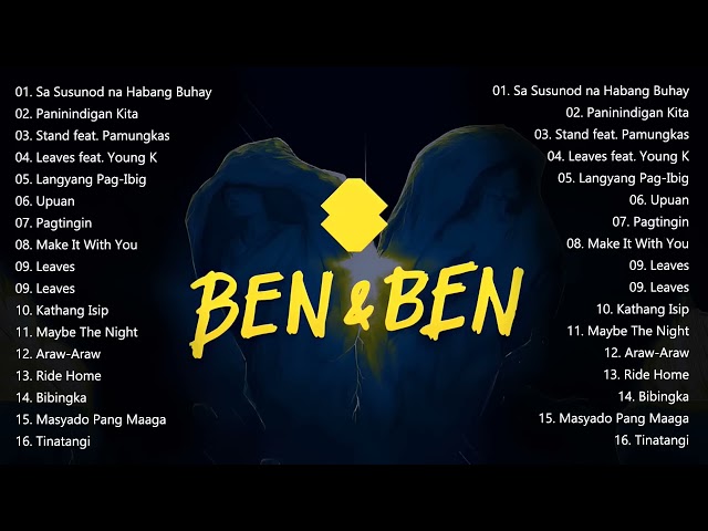 BEN & BEN SONGS PLAYLIST 2022 || D' Music Fan class=