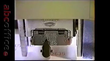 How To Use The Tablematic Plus Tabletop Numbering Machine from Count