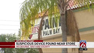 Suspicious item found in Brevard