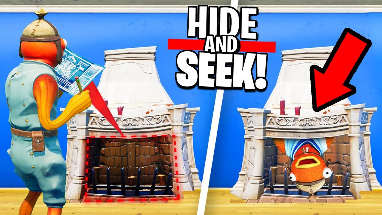 Hide and seek aber er BAUT ein UNMGLICHES VERSTECK