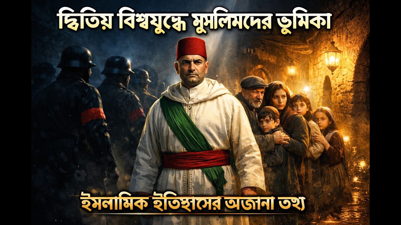 দ্বিতীয় বিশ্বযুদ্ধে ইহুদিদের গোপনে বাঁচিয়েছিল এই মুসলিম বাদশাহ | মরক্কোর ভুলে যাওয়া ইতিহাস