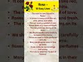 Rose – 10 Easy Lines Essay #essay #english #kidslearning