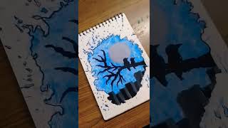 Paint Splash Drawing#art #colours #good #easy #drawing #painting #lithikaniranjan